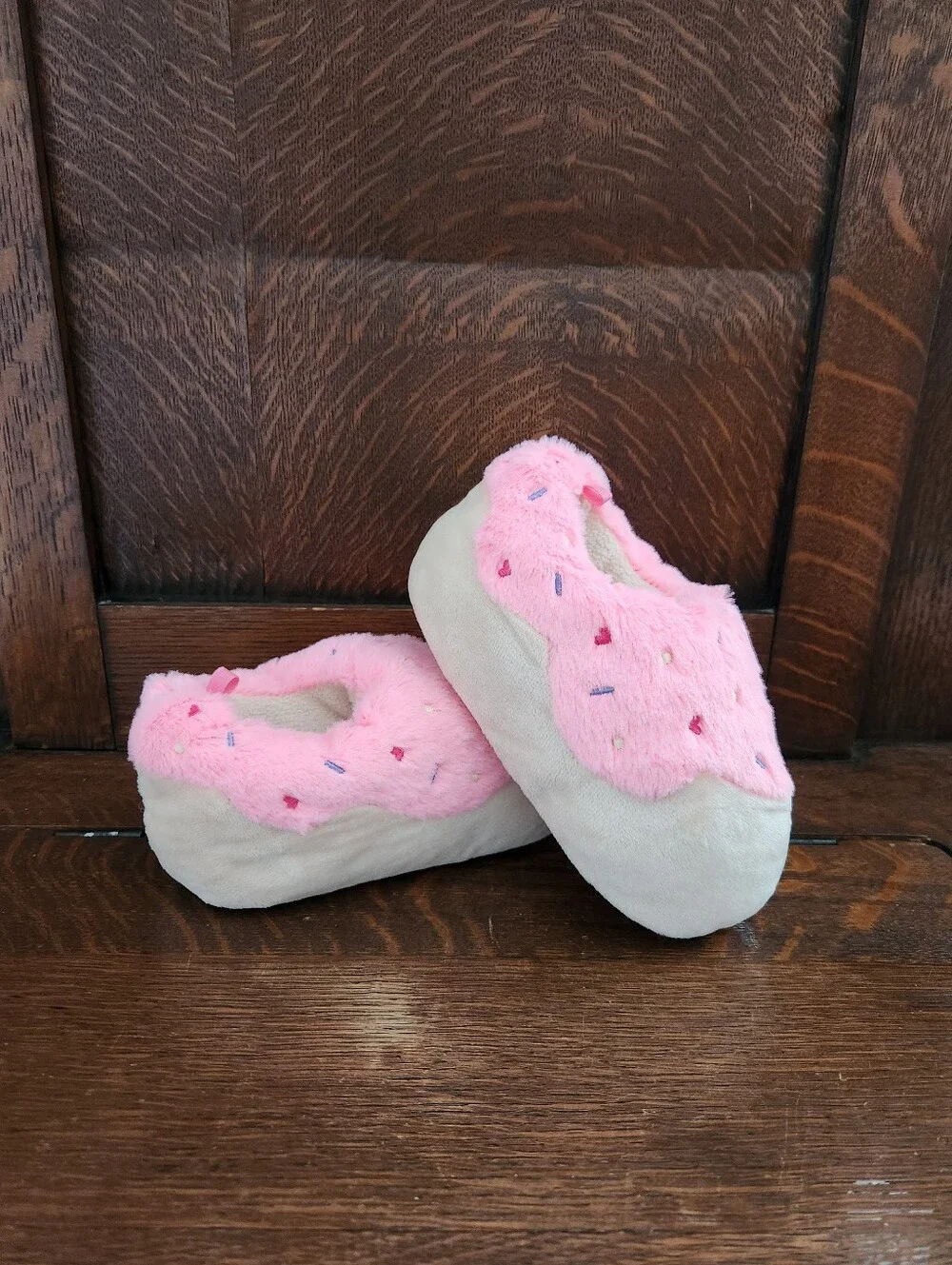 carter's Donut and Hamburger Toddler Slippers